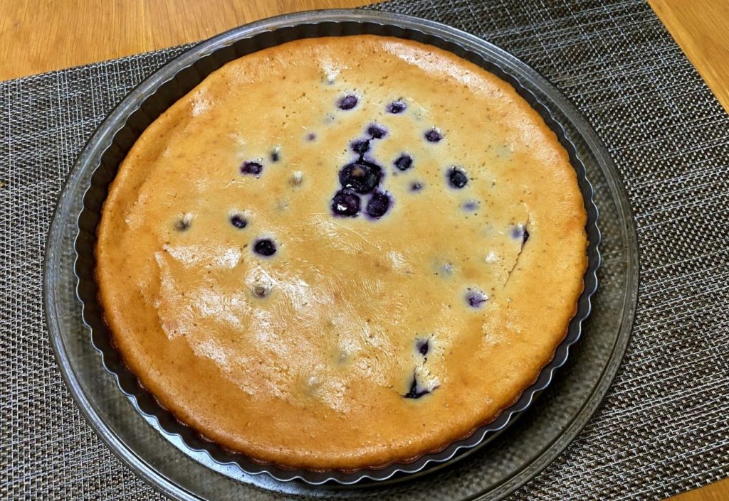 ブルーベリーチーズケーキ