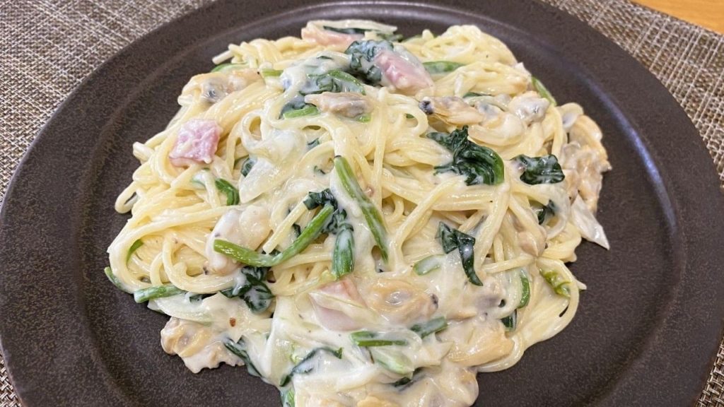 クリームパスタ